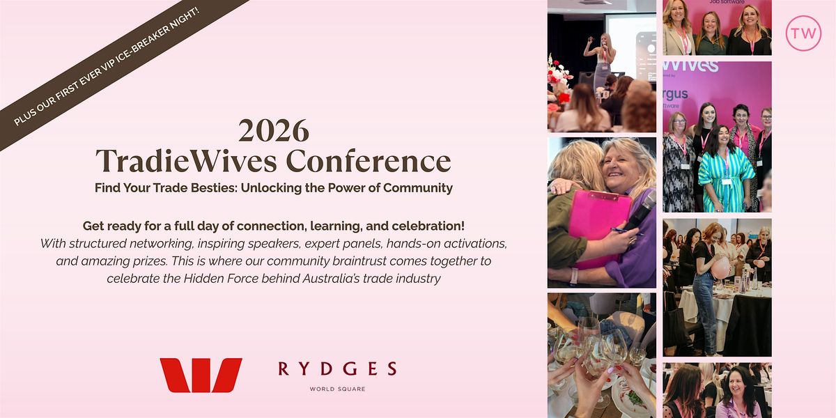 TradieWives Conference 2026