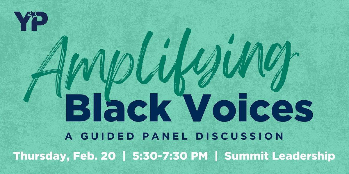 Amplifying Black Voices: A Guided Panel Discussion