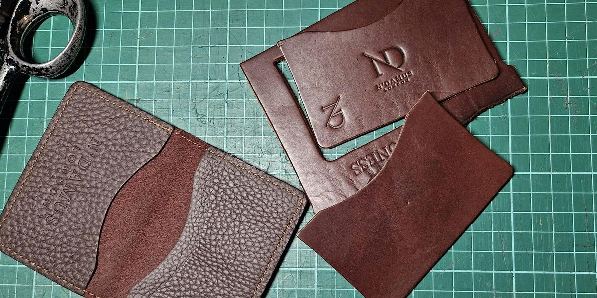 Leather Cardholder Workshop - in London