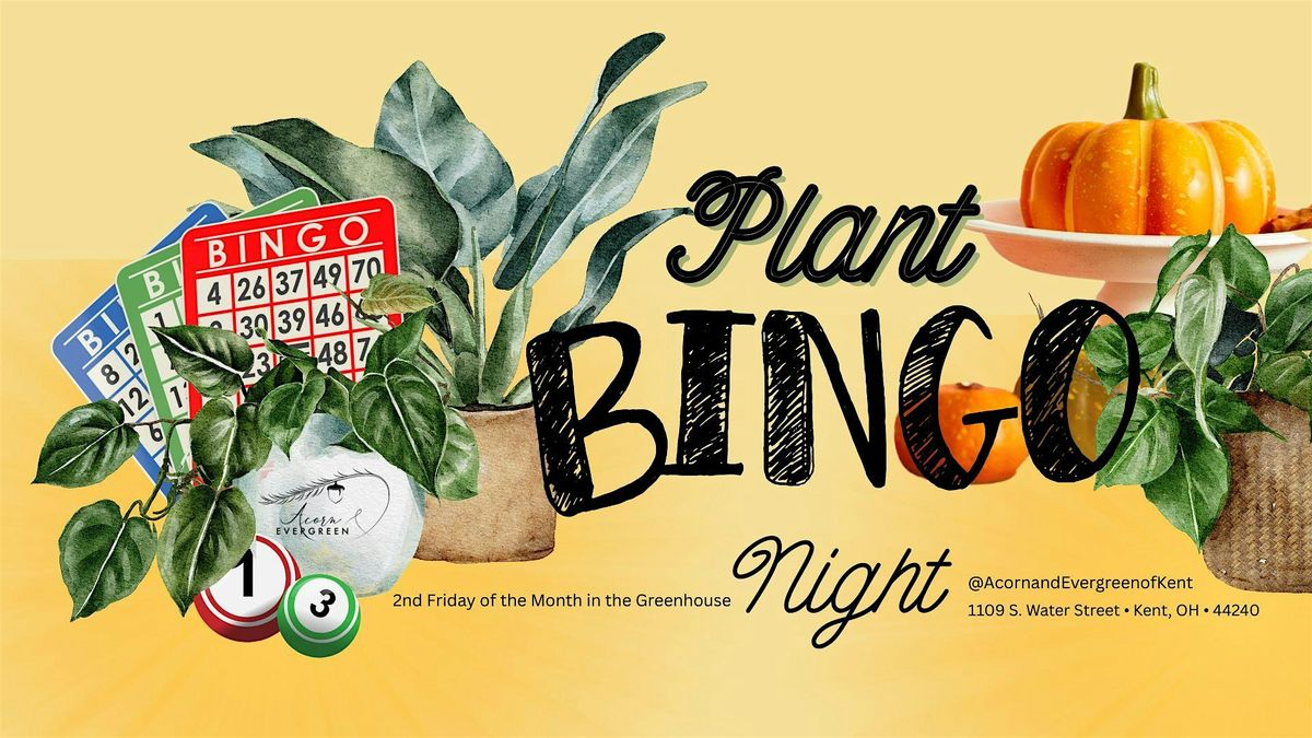 Plant Bingo Night: Thanksgiving Edition