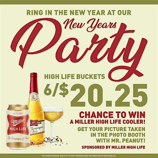 New Years Party Featuring Miller High Life