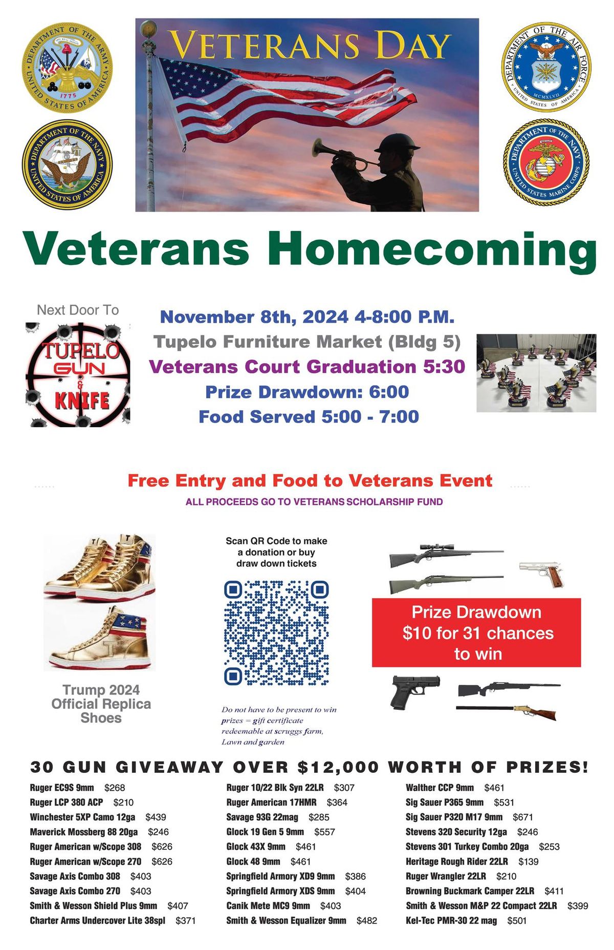 Roll Call!  Veteran's Homecoming