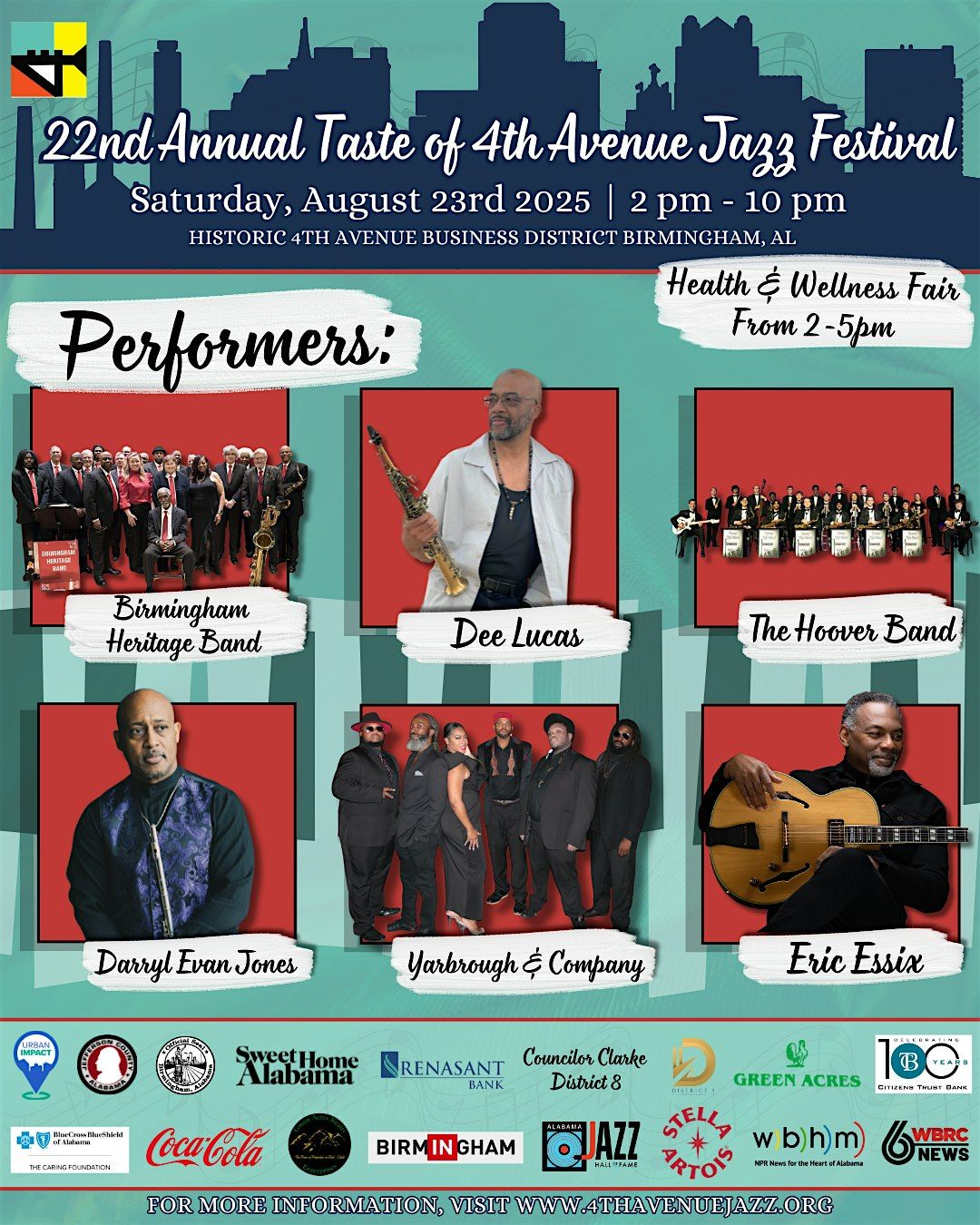 22nd Annual Taste of 4th Avenue Jazz Festival