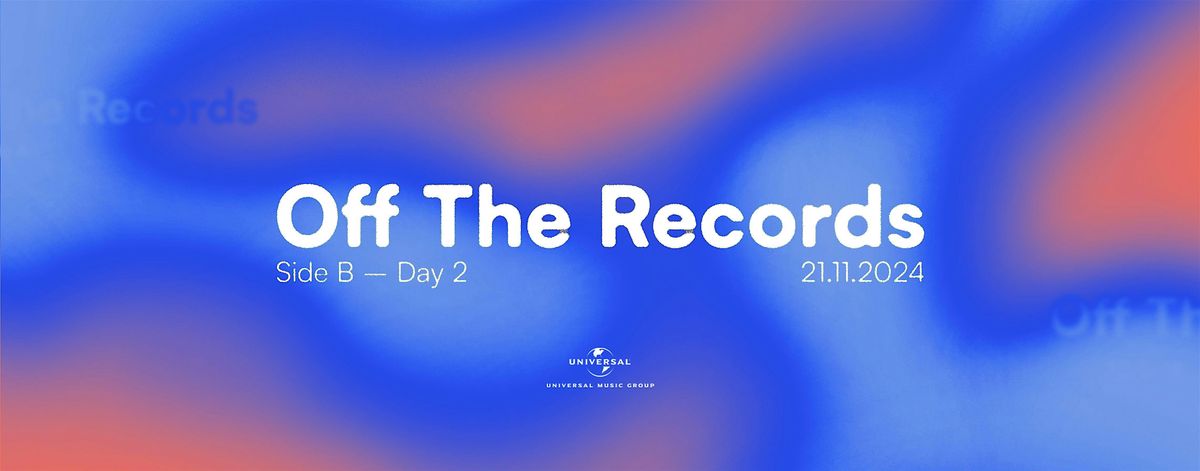 Off the Records - Da .wav a hit sulle piattaforme streaming