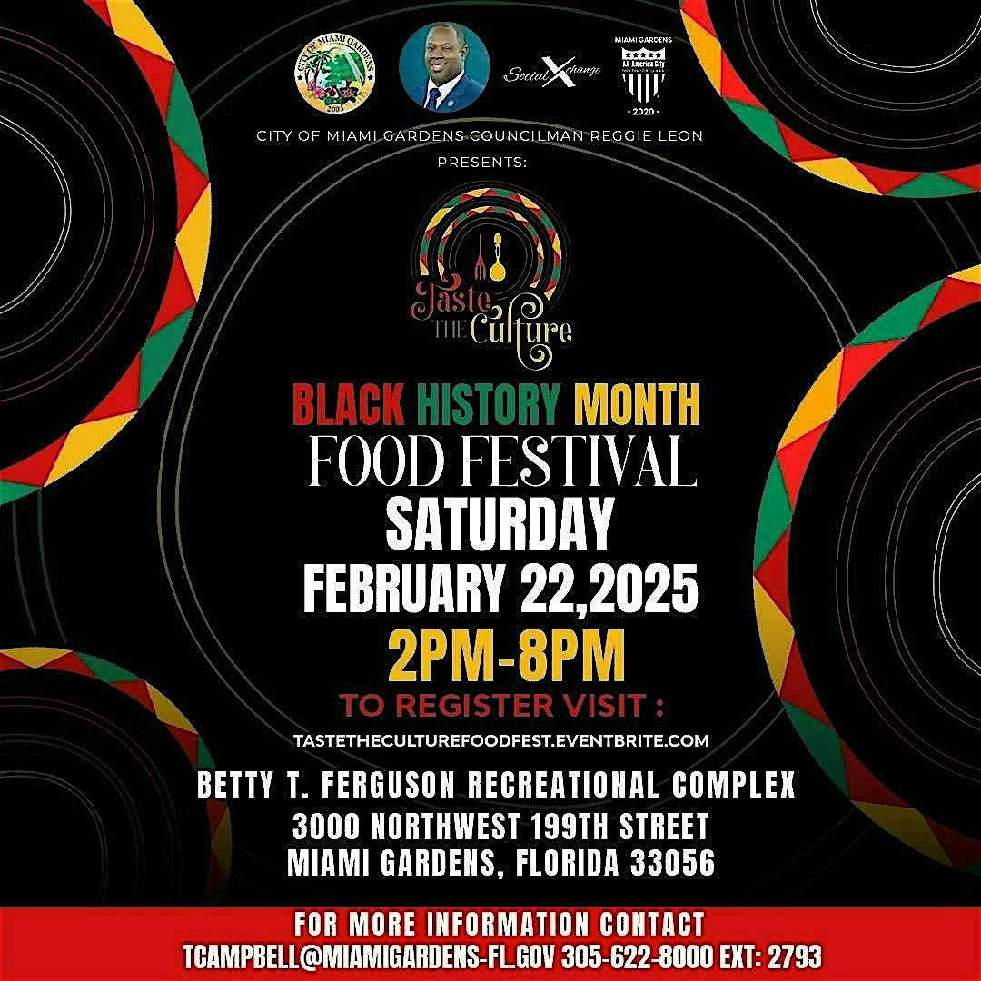 Taste The Culture Black History Month Food Festival