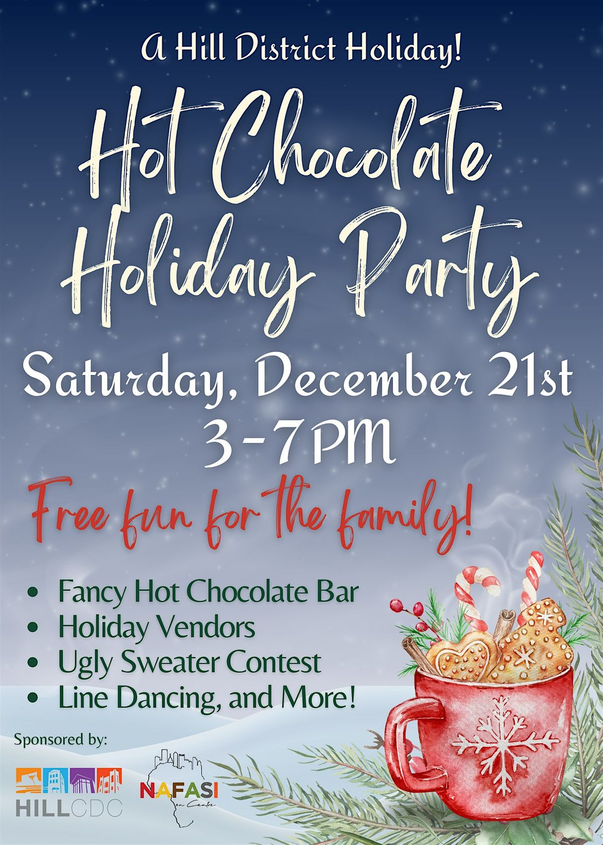 Hot Chocolate Holiday Party