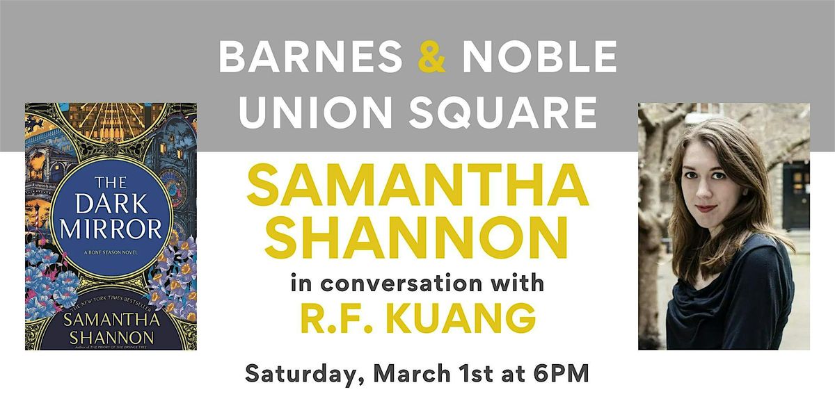 Samantha Shannon discusses THE DARK MIRROR at B&N Union Square