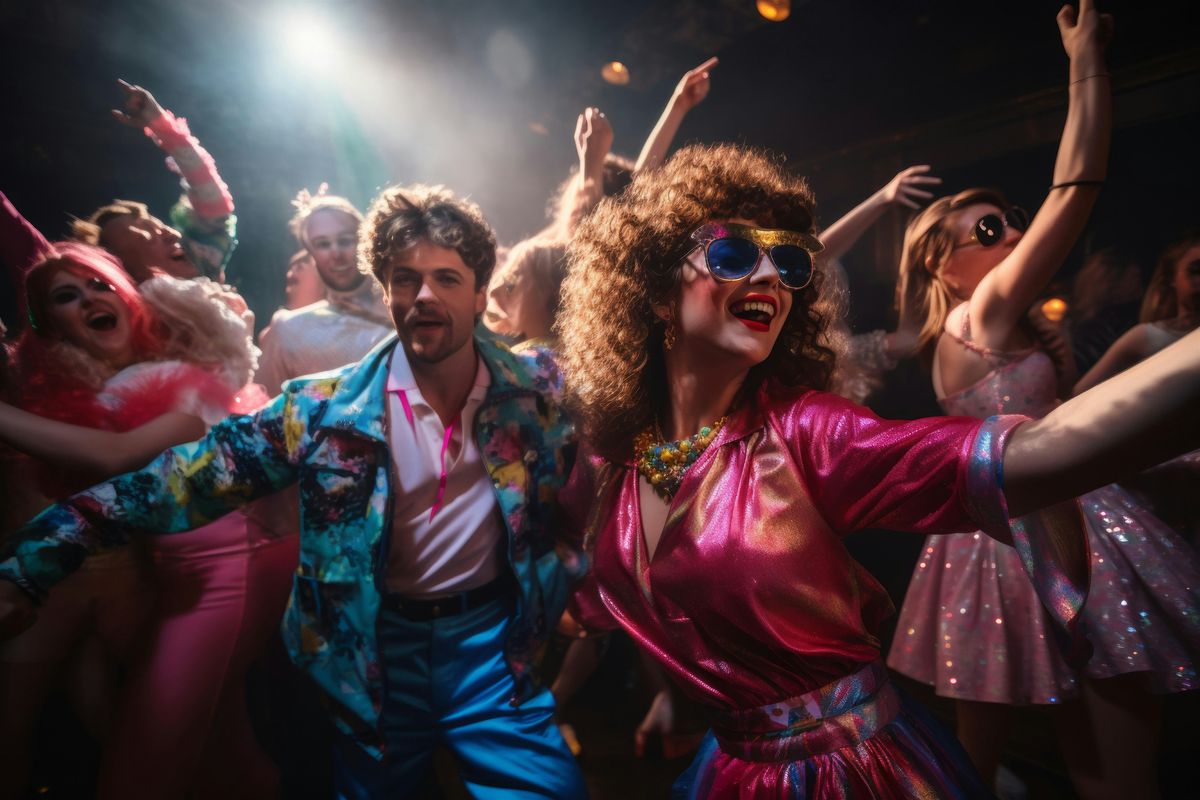 New Wave 80's Holiday Party