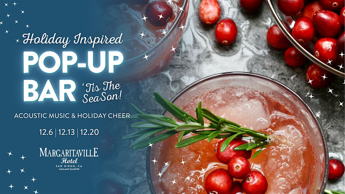 Holiday Inspired Pop-Up Bar