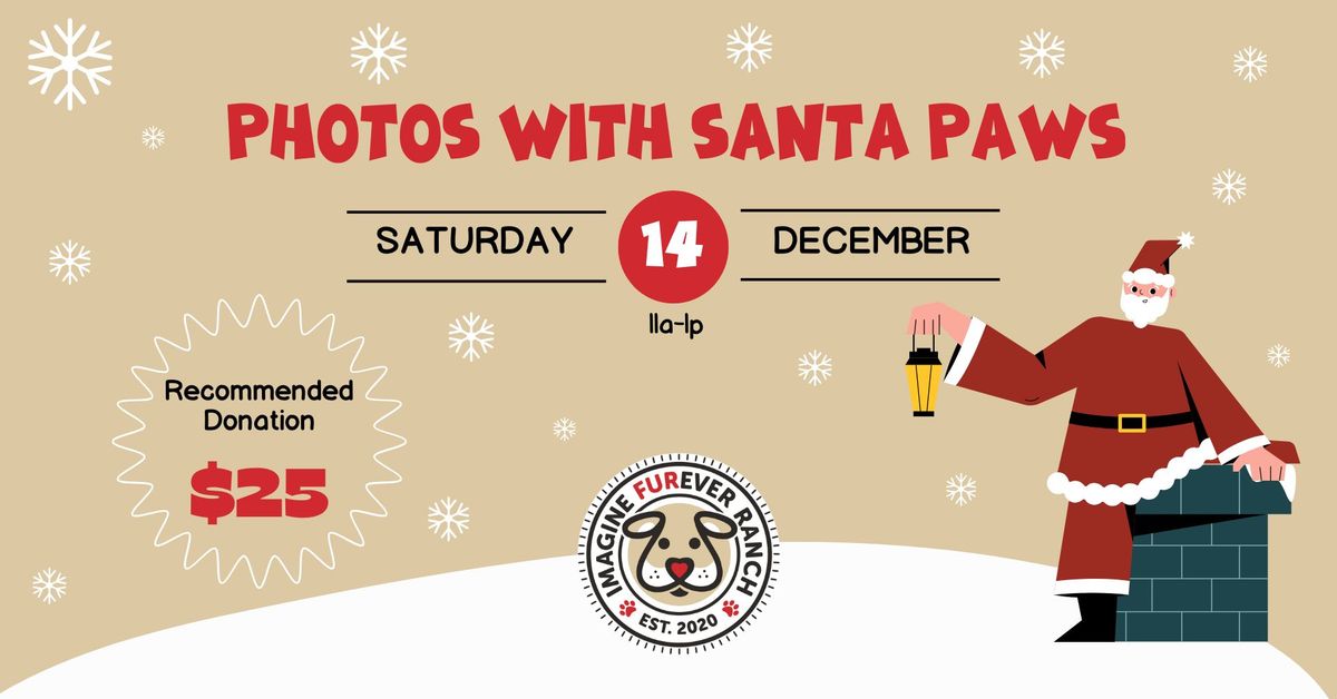 Photos with Santa Paws