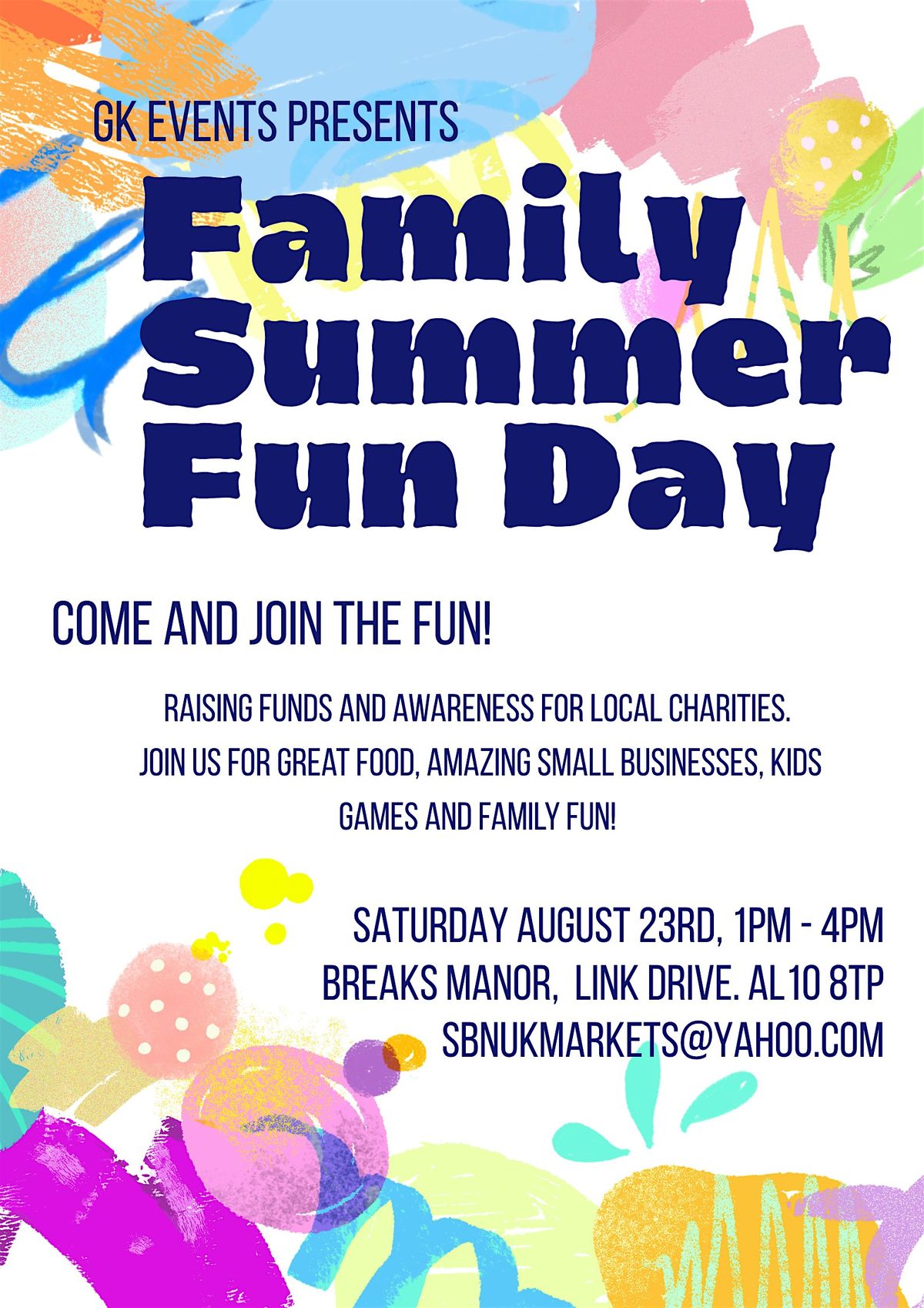 Family Summer Fun Day