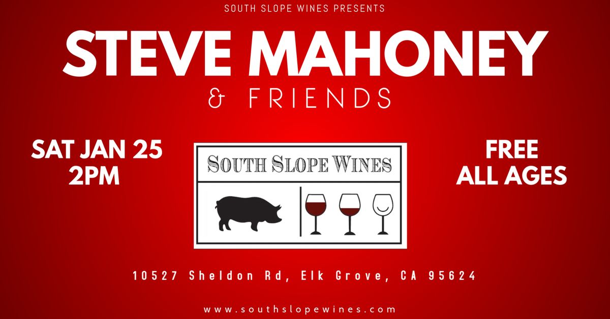 Steve Mahoney & Friends @ South Slope Wines