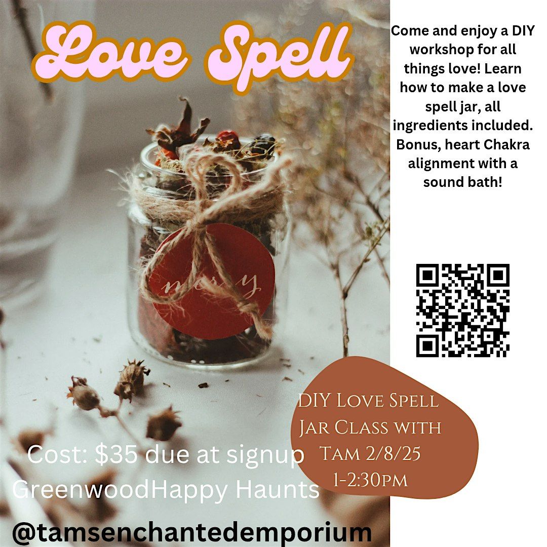 DIY Love Spell Jar Class