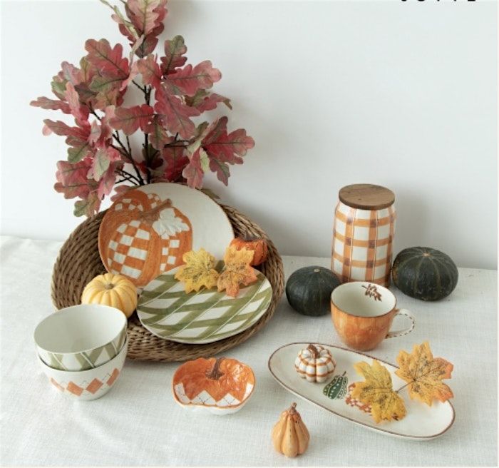 Pottery Painting: Autumn