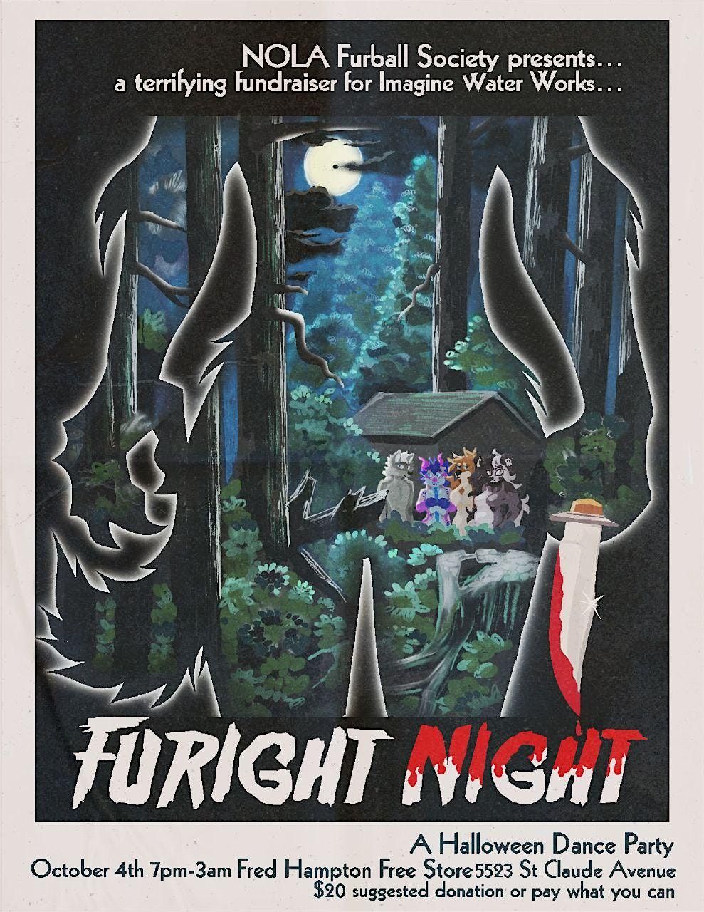 NOLA FS Presents: Furight Night - Fundraiser for Imagine Water Works