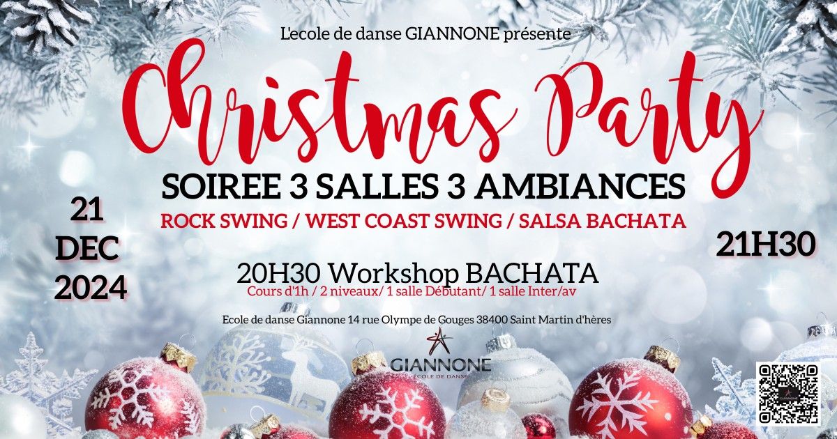 SOIREE 3 SALLES 3 AMBIANCES Giannone \u00e9cole de danse