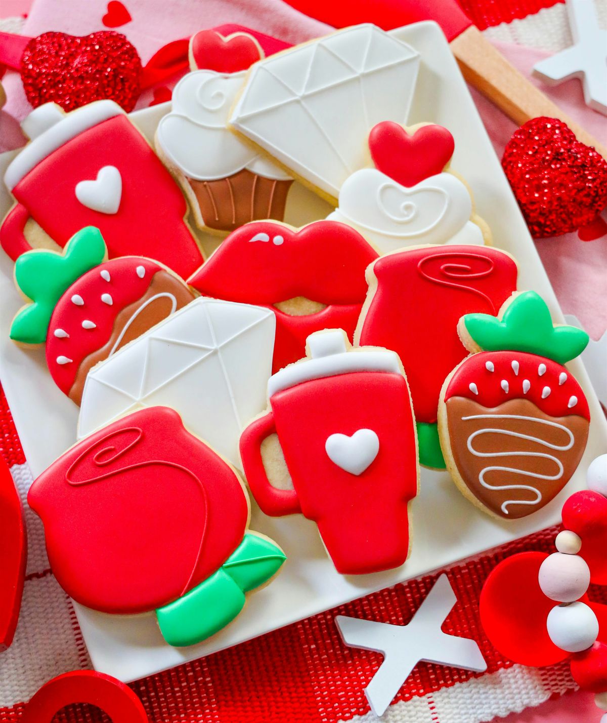 Galentine's Day Cookie Decorating Class - Phoenix