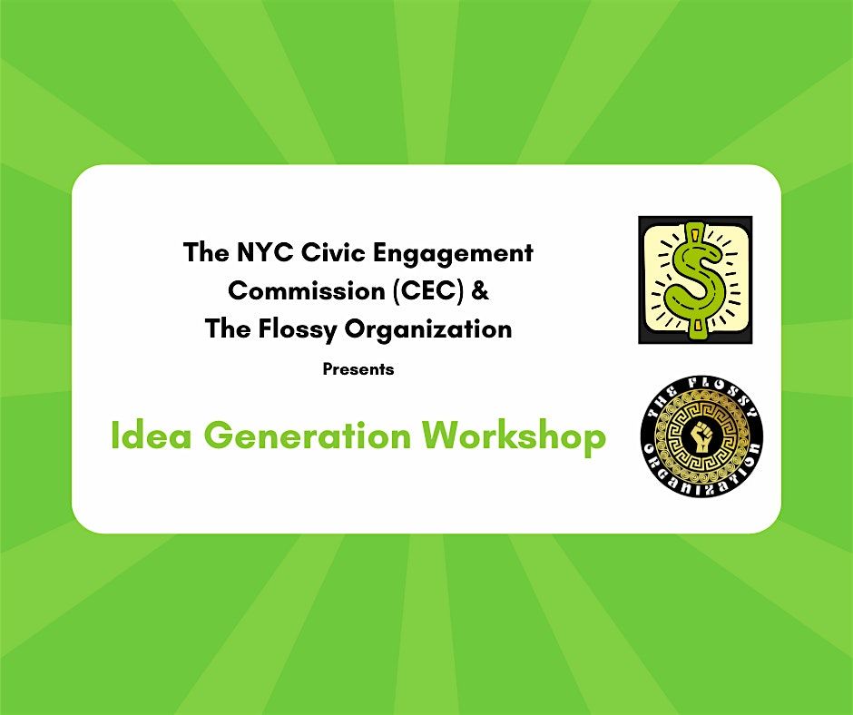 Idea Generation Workshop| Canarsie