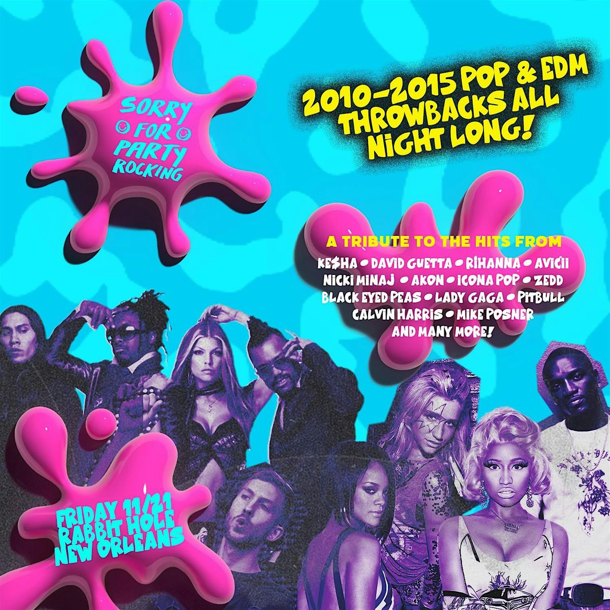 Sorry For Party Rocking (2010 - 2015 Pop & EDM Bangers All Night Long!)