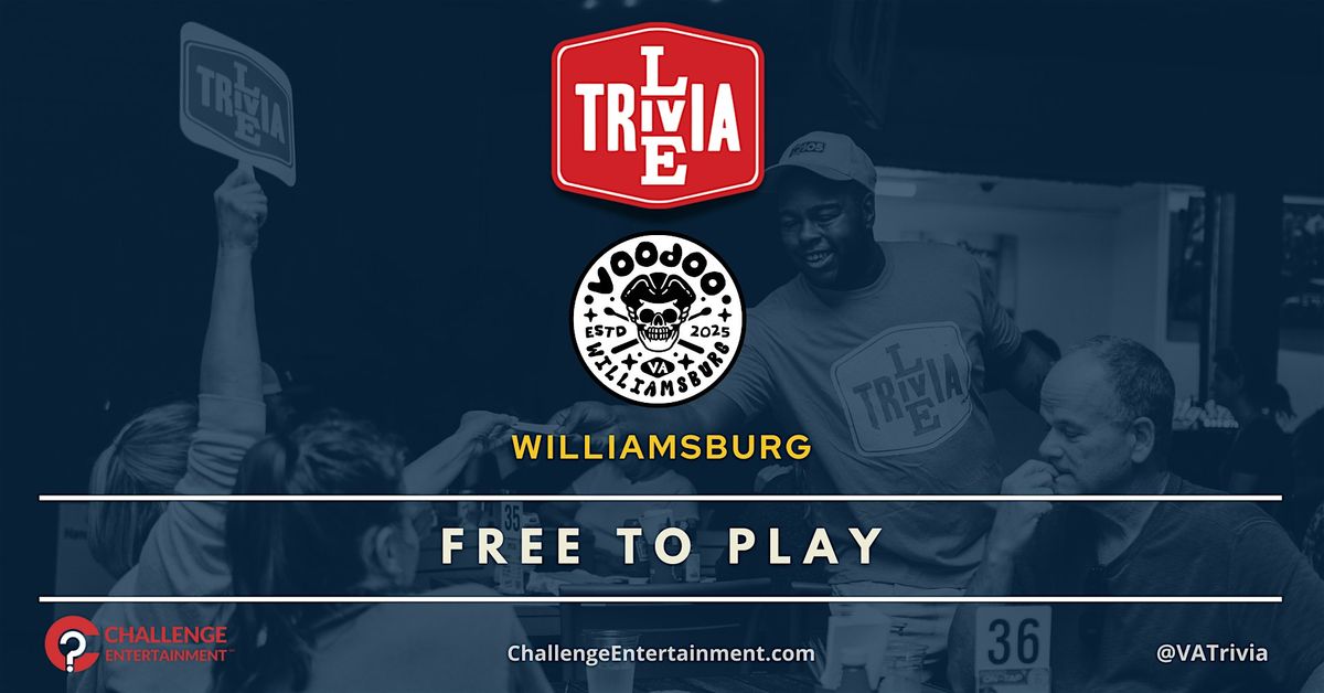 Weekly Live Trivia Nights at Voodoo Brewing - Williamsburg