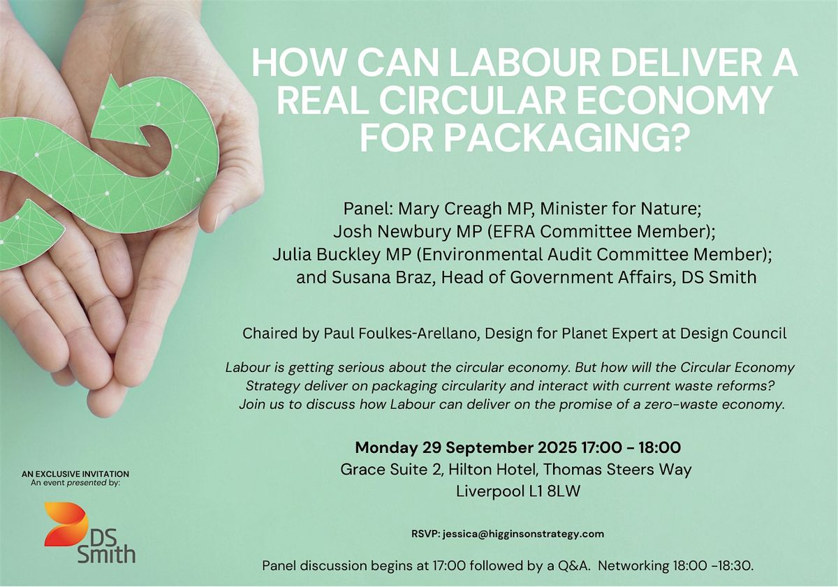 How can Labour deliver a real circular economy for packaging?
