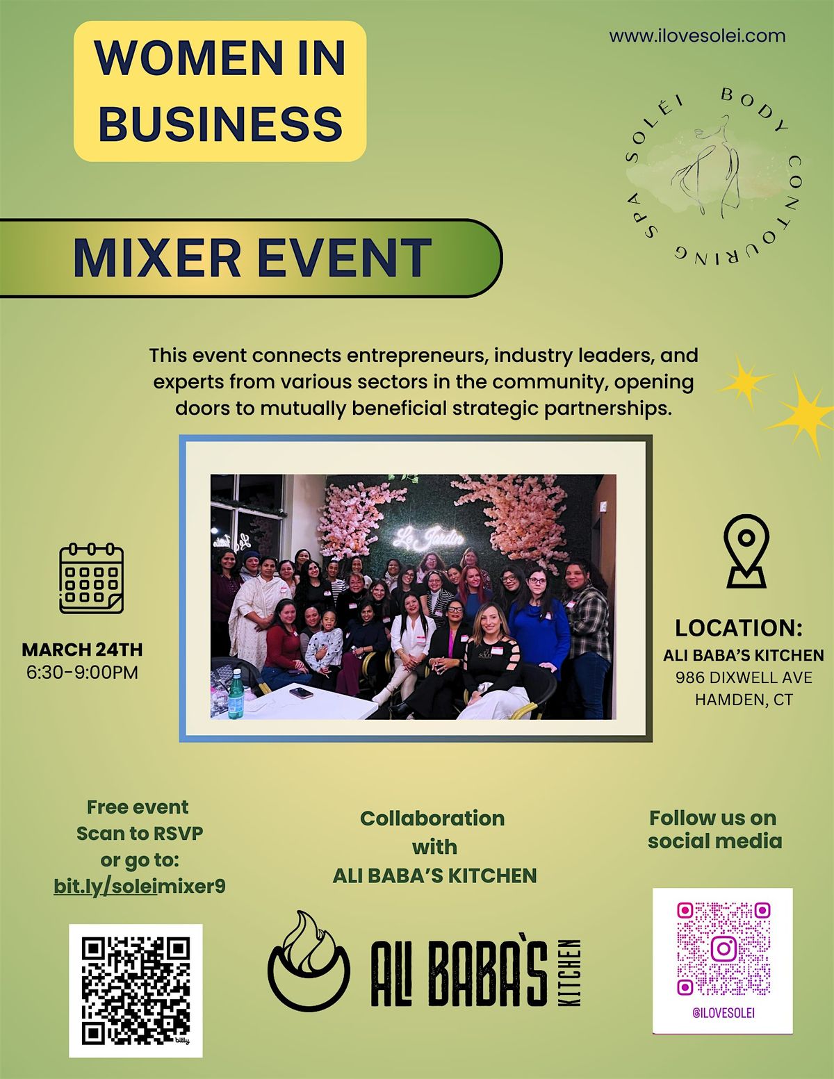 SOL\u00c9I Networking Mixer: March 2025