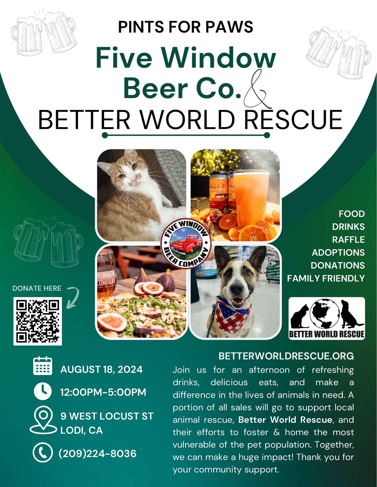 Pints for Paws