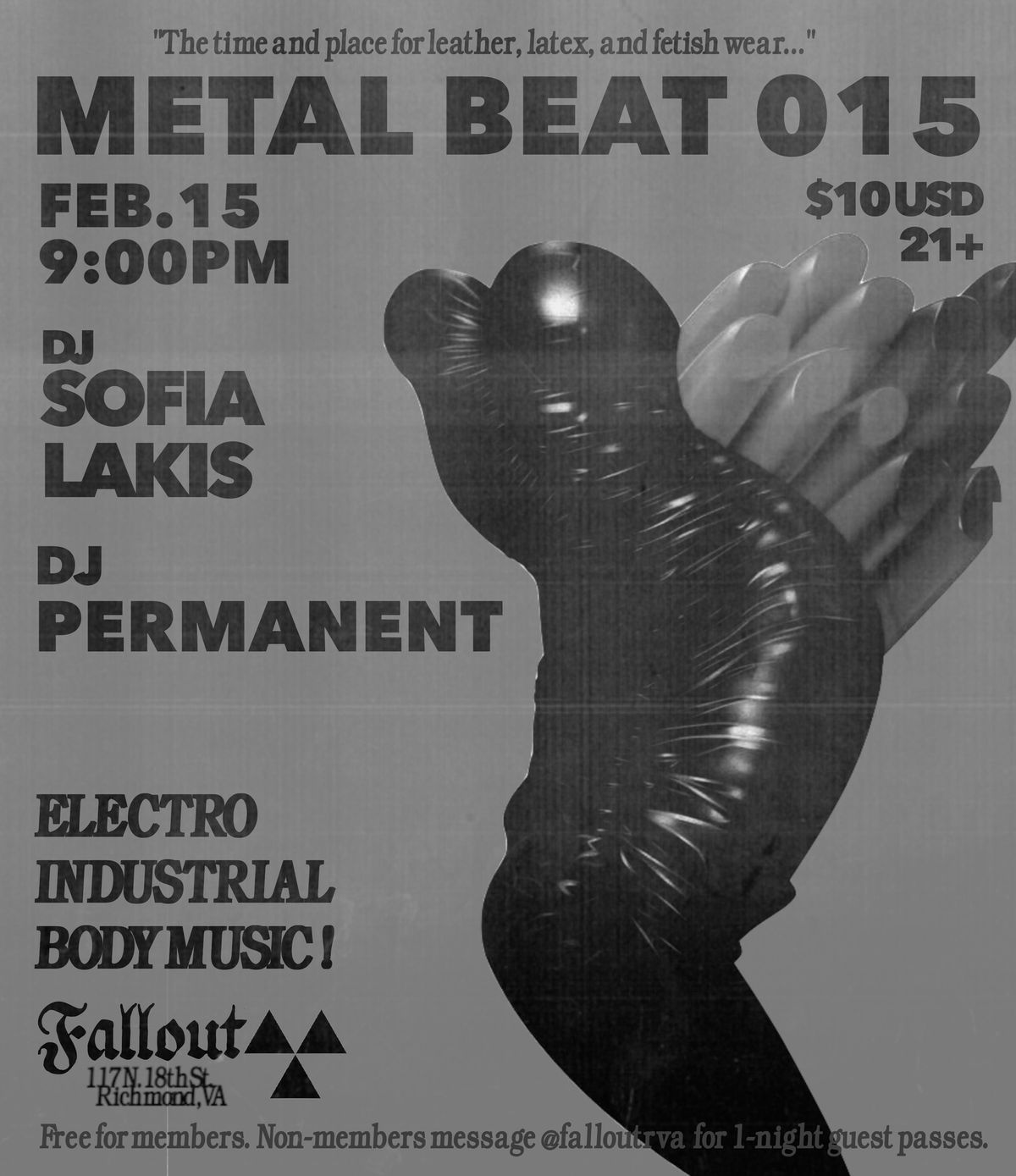 Metal Beat 015: DJ Sofia Lakis & Permanent