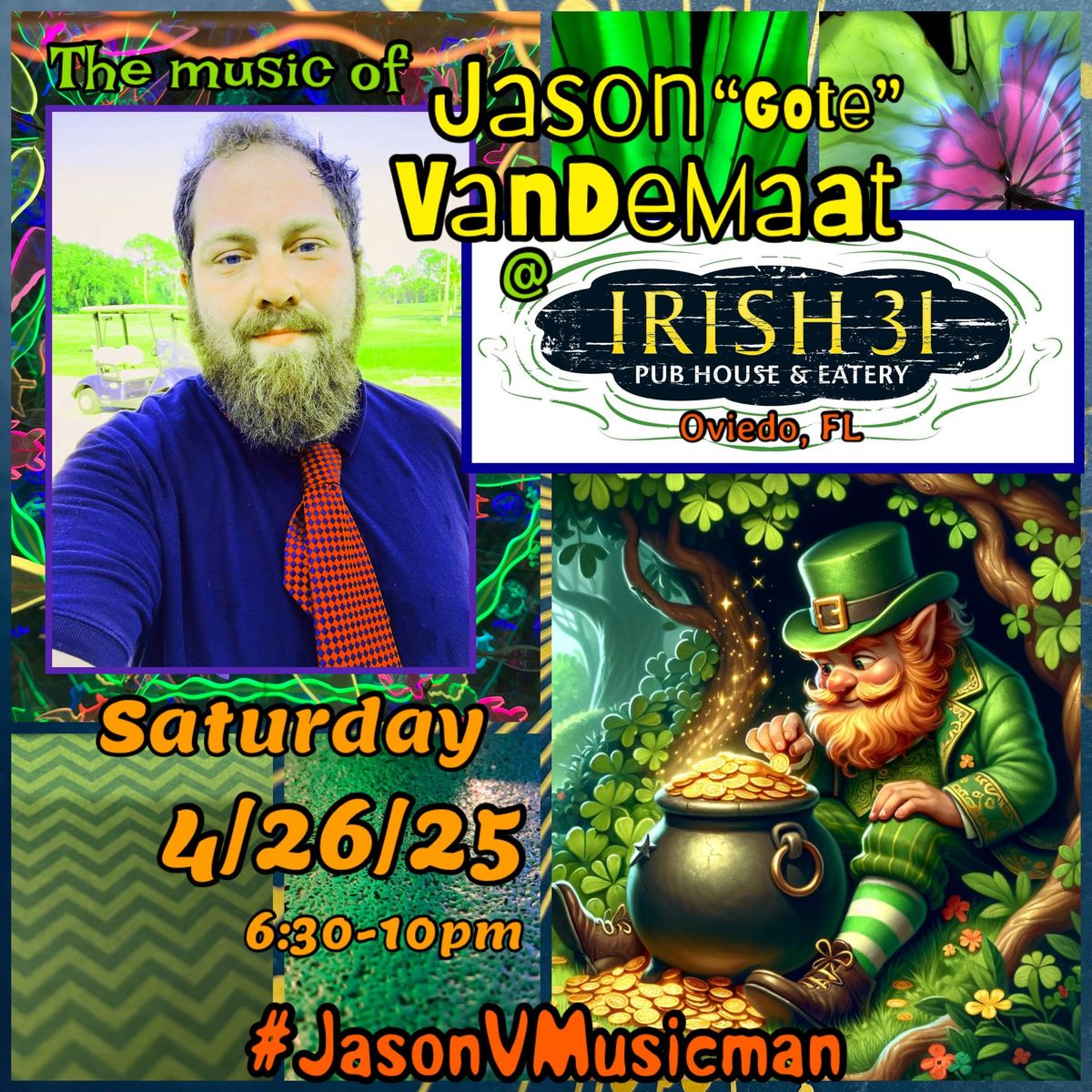 Jason V. \u201cGote\u201d @ Irish 31 Pub House & Eatery, Oviedo