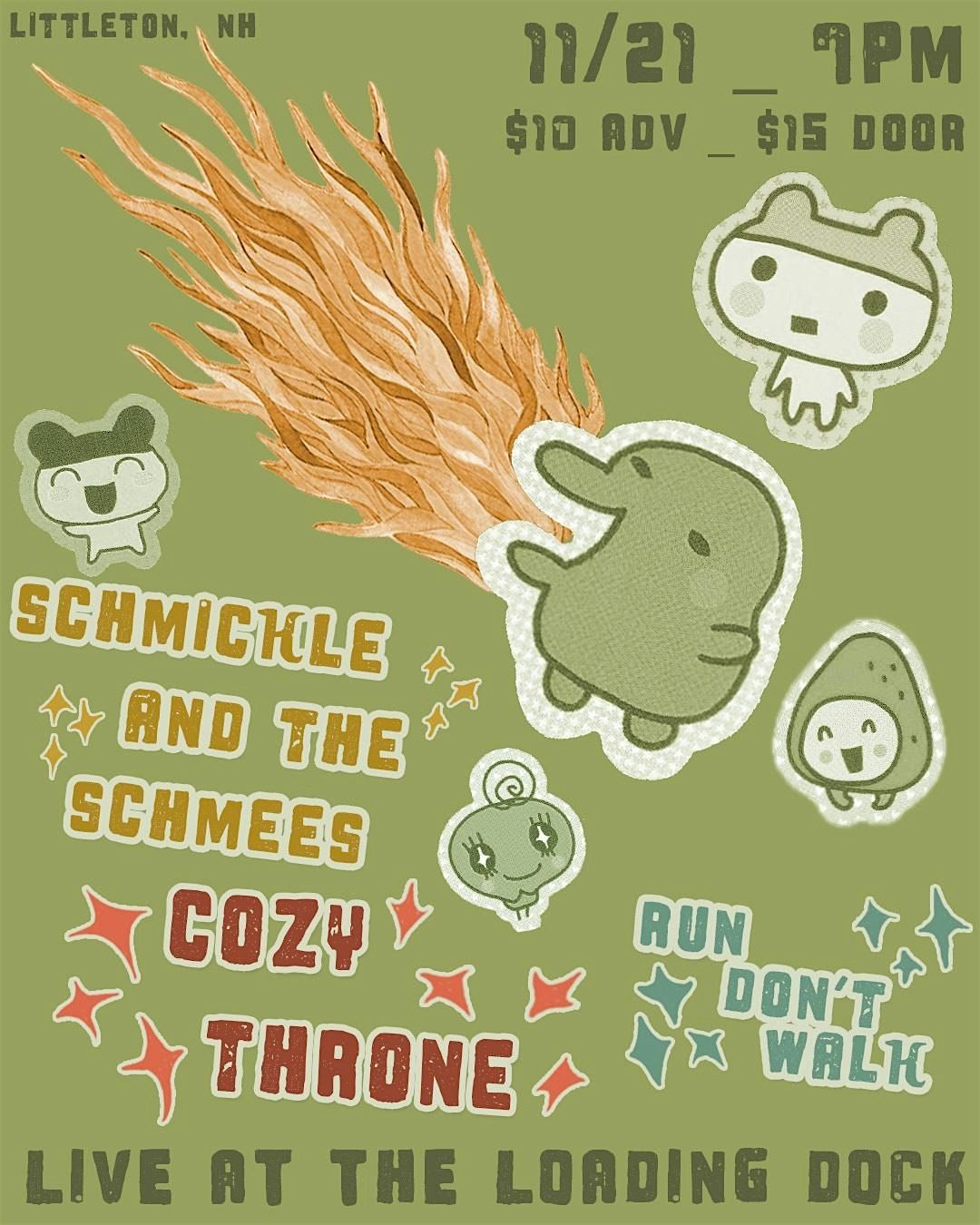 Cozy Throne \/ Run Don't Walk \/ The Schmickle and the Schmees