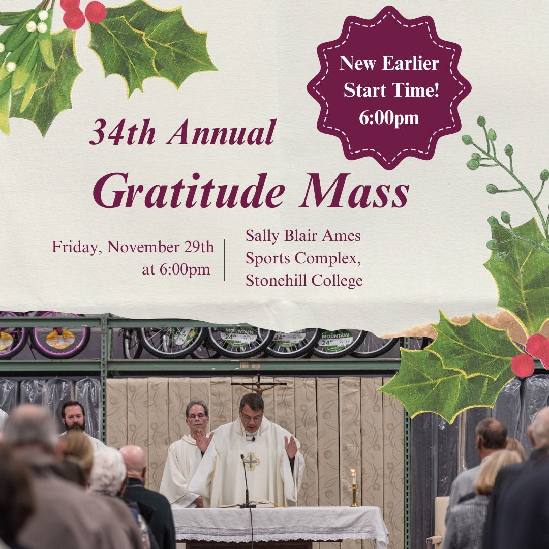 34th Annual Gratitude Mass