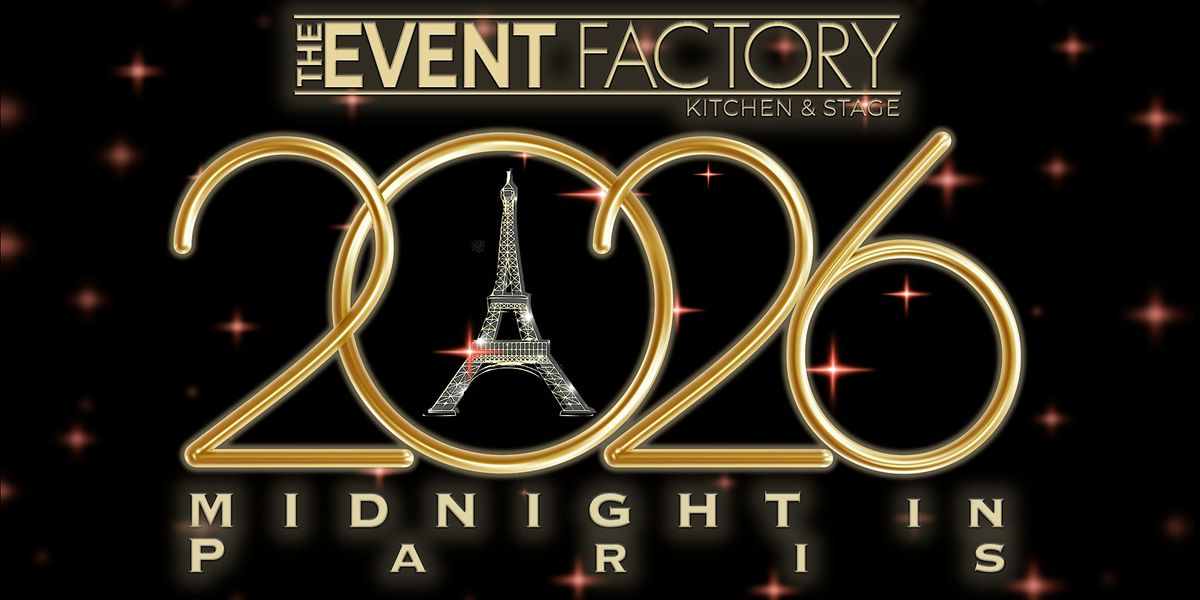 Midnight in Paris NYE at The Event Factory