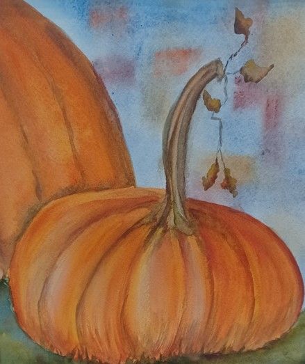 Watercolor at Wildwood: The Pumpkin Patch