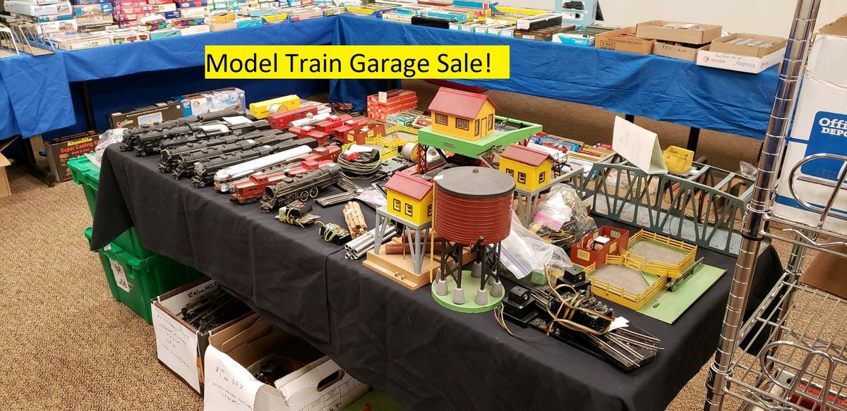 Model Railroad Garage Sale
