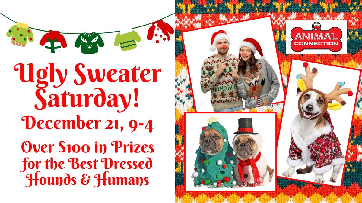 Ugly Sweater Contest for Hounds & Humans!