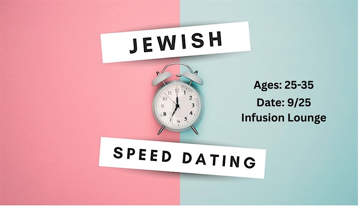 Jewish Speed Dating 25-35: Appetizers Included!