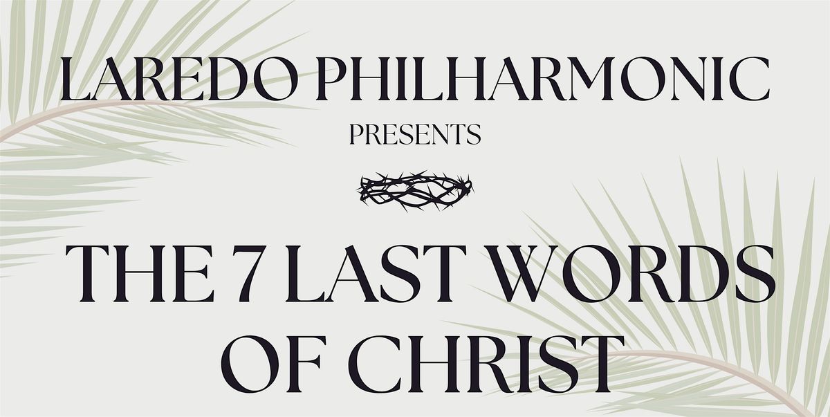 THE 7 LAST WORDS OF CHRIST BY THEODORE DUBOIS