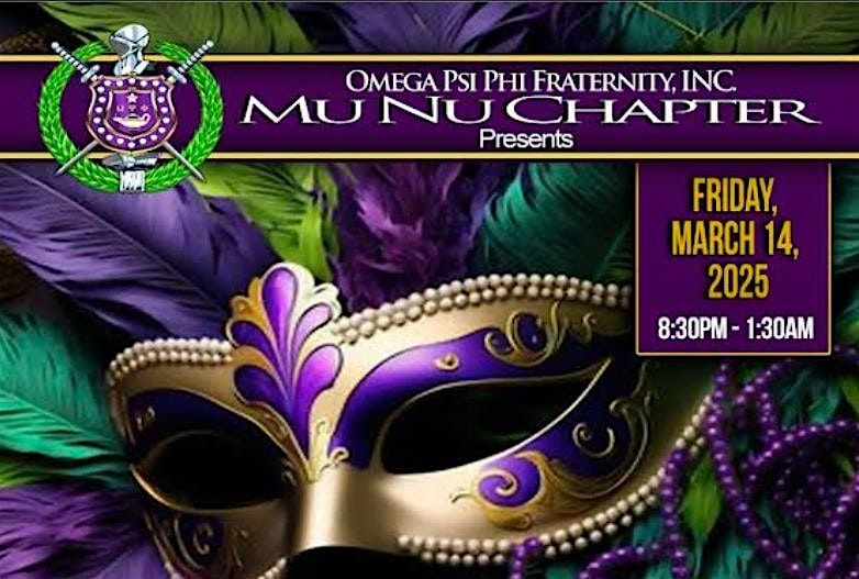 2025 Mu Nu Foundation Mardi Gras Masquerade Fundraising Ball