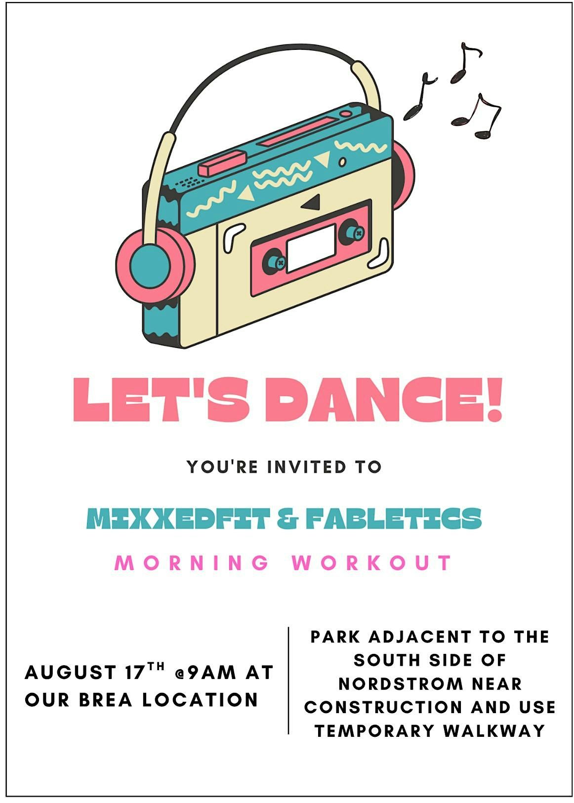 Mixxedfit & Fabletics Dance Workout