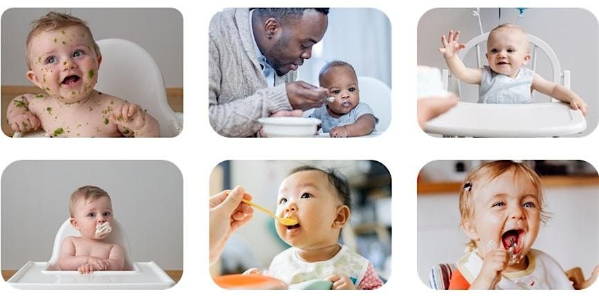 Introduction to Solid Foods, Messy Food, Weaning Workshop 1
