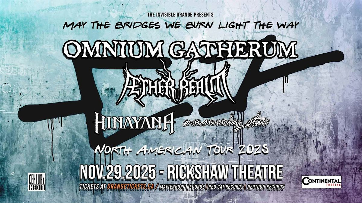 Omnium Gatherum with Aether Realm, Hinayana and A Mourning Star