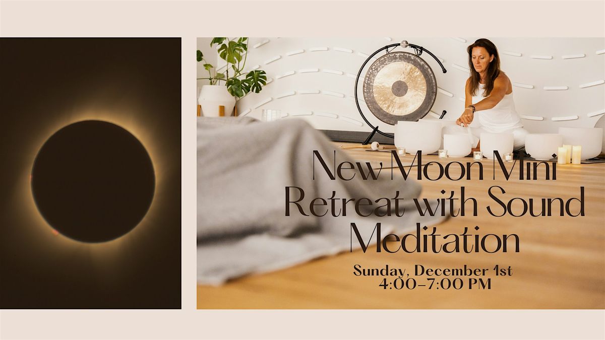 New Moon Women's Circle with Sound Meditation