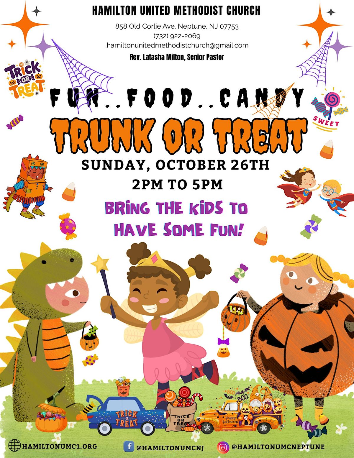 Hamilton United Methodist Church Trunk or Treat