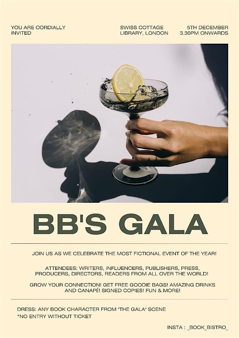 BB's Gala X Camden Town (Book Signing, Networking, Authors Workshop)