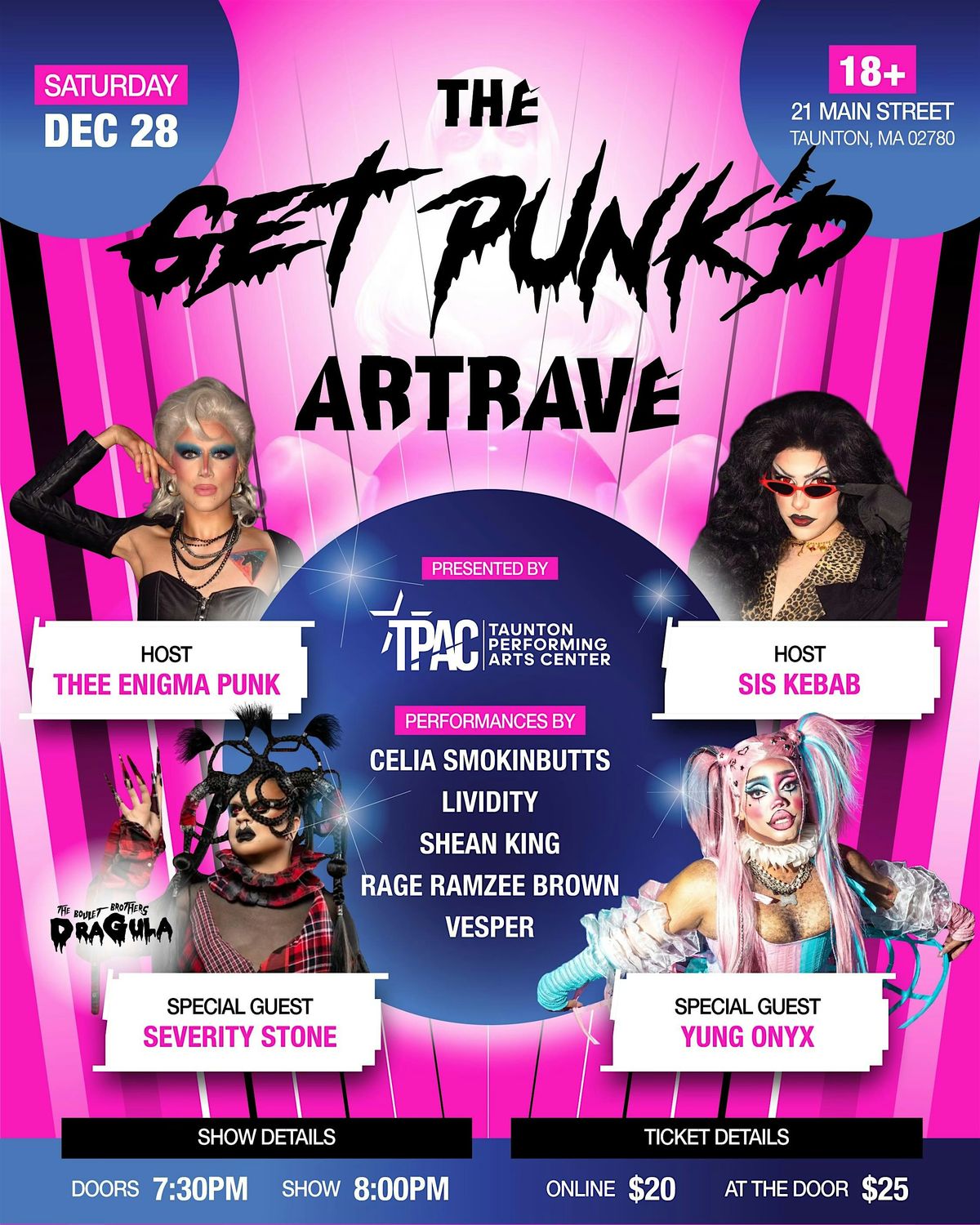 GET PUNK\u2019D: THEE ARTRAVE