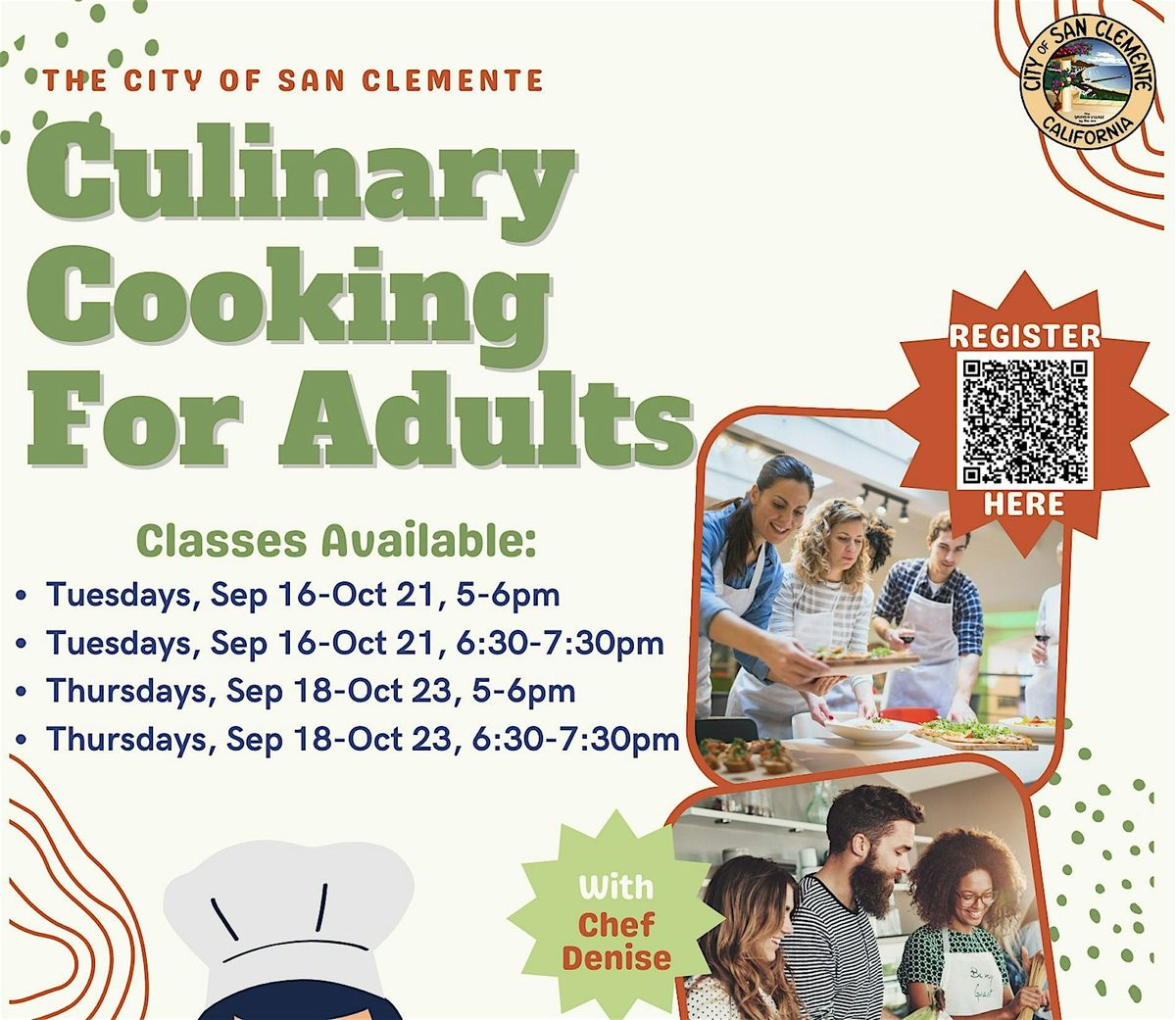 Culinary Cooking for Adults