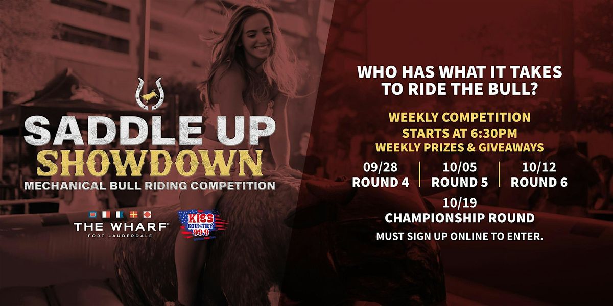 Saddle Up Showdown: Mechanical Bull Riding Competition, Round 6