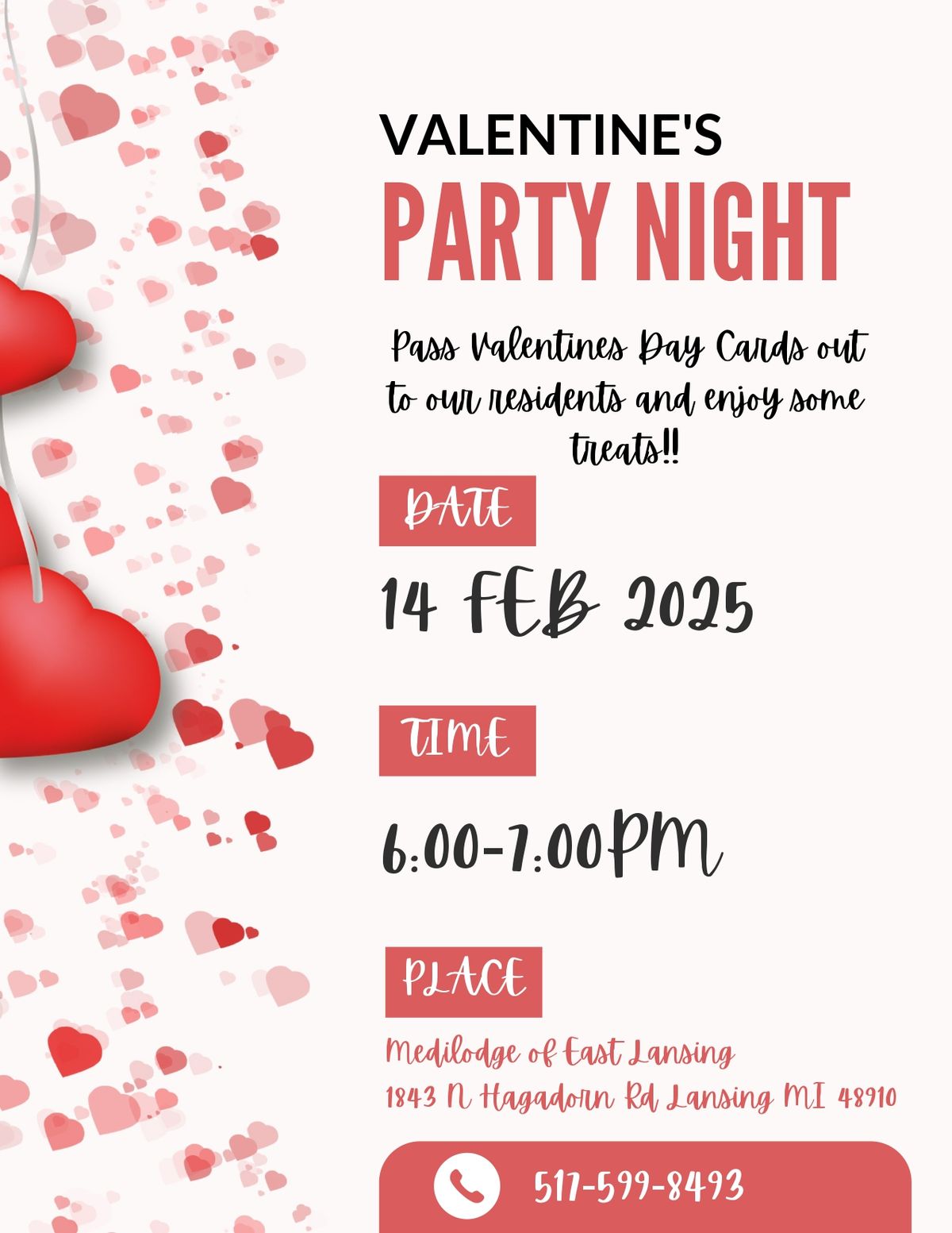 Valentines Party Night