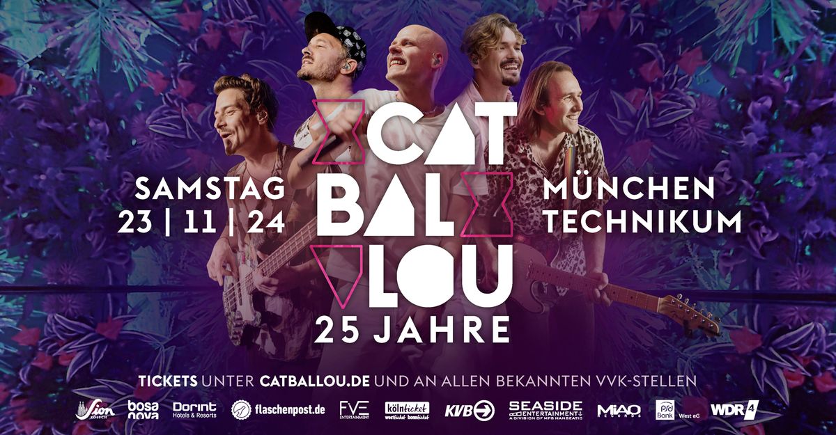 CAT BALLOU - JUBIL\u00c4UMSTOUR 2024 | M\u00dcNCHEN, TECHNIKUM