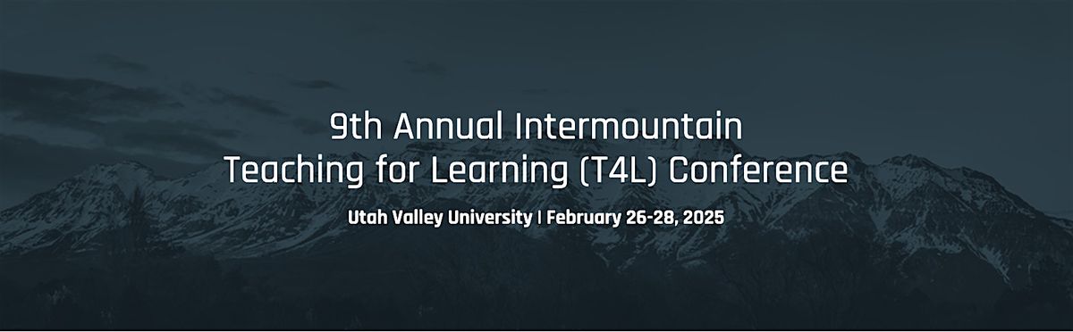 9th annual Teaching for Learning (T4L) Conference Sponsor Registration